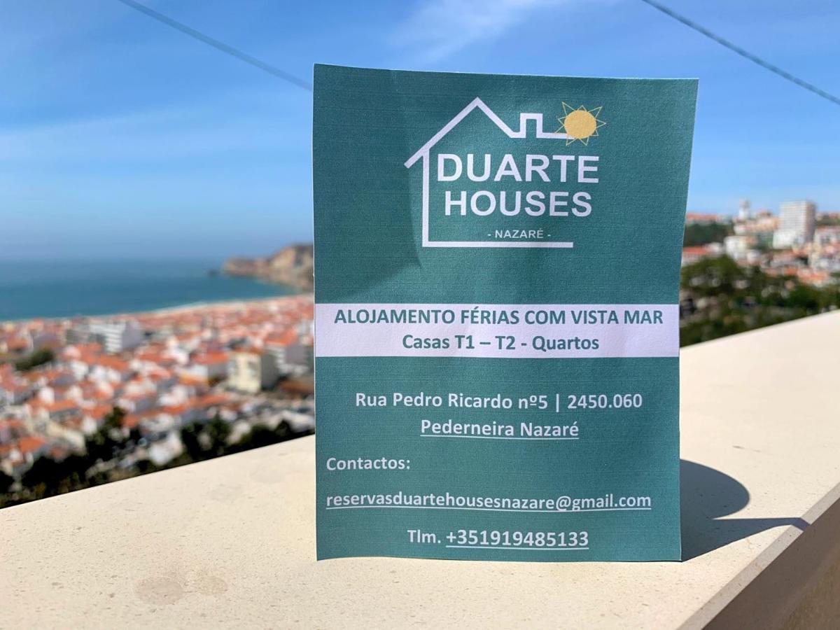 Duarte Houses T2 - com vista mar Nazaré Exterior foto